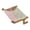 Pink, variant on YIFAEUX Bedside Cat Hammock Adjustable Cat Bed Window Perch with Wood Frame No Drilling Installation Pet Hammock for Window Sill Indoor Cats