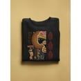 thumbnail image 2 of Colorful Paint African Doodle Sweatshirt Women -Image by Shutterstock, Female 5X-Large, 2 of 4