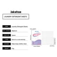thumbnail image 3 of Laundry Detergent Sheets 30 Count Concentrated Wash Strips Eco-Friendly Liquidless Detergent for Travel Home Dorm Multi-Surface Cleaning Supplies Style A#134, 3 of 9