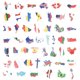 thumbnail image 1 of 150 Sheets of Plane Sticker Notebook Country Flag Stickers Travel Case Sticker for Scrapbook Cup Suitcase, 1 of 4