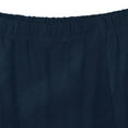 thumbnail image 3 of Urban CoCo Vintage Elastic Waist A-Line Midi Skirt (Indigo Blue, L), 3 of 7