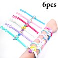 thumbnail image 1 of 6 Pcs Bracelet de Noël Cœur Bracelet Réglable Bracelet de Fête pour Enfants, 1 of 10