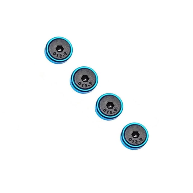 4pcs Heat Dissipation 15MM Fan Screws Desktop Computer PC Case Fan Beautification Screw Fixed Chassis DIY Cooling Modification Light Blue gasket Screw Gold