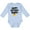 AE-Light Blue, variant on Inktastic Happy Birthday Daddy Party Boys or Girls Long Sleeve Baby Bodysuit
