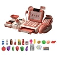 thumbnail image 2 of Juguete de cajero con luces y sonidos, juego de simulación de compras, efectivo de supermercado CUTICAT Juego de caja registradora, 2 of 7