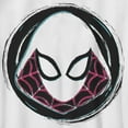 thumbnail image 2 of Boy's Marvel Spider Gwen Badge  Graphic Tee White X Large, 2 of 4