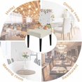 thumbnail image 5 of muroi Green Orange Fall Dining Room Chair Covers Set of 4, Stretch Kitchen Chair Cover Protector, Pumpkins Botanical Thanksgiving Chairslipcovers Removable Seat Cover for Party Banquet, 5 of 7