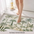 thumbnail image 3 of Palm Tree Door Mat&nbsp;Indoor Outdoor Entrance,Non Slip Small Rug for Kitchen Bathroom Entryway Rug,Sage Green Tropical Nature Plant Watercolor Washable Doormat Floor Mat for Office 18x30 Inch, 3 of 8