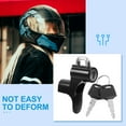 thumbnail image 4 of unbranded 1Jgo Cerradura Fija Para Casco De Motocicleta Protección Confiable, 4 of 8