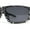Grey - Black, variant on Mens Xloop Digital Camo Print Rectangle Wrap Sport Sunglasses Blue - Black