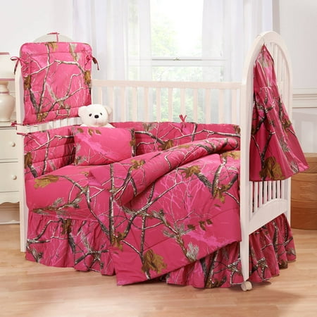 Realtree APC Fuchsia Crib Diaper Stacker