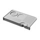 thumbnail image 3 of Alfombrilla de silicona para prensar café expreso, almohadilla antideslizante para prensar café en las esquinas. gris, 3 of 7