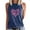 Navy, variant on IROINNID Reduced Breast Cancer Tank for Women Breast Cancer Awareness Comfy Sleeveless Printed Ladies Round Neck Blouses Tops T-Shirt,White