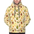 thumbnail image 4 of Hoodies for Men - Tropical Fruits Long Sleeve Comfrt Men'S Fashion Hoodies & Sweatshirts, Sweatshirts for Men Hoodies Pullover Clothing Clothes with Pouch, 4 of 7
