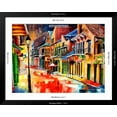thumbnail image 5 of Art.com St Peter Street Jive - New Orleans Art Print by Diane Millsap, Black Frame Wall Art, 40" x 32", 5 of 5
