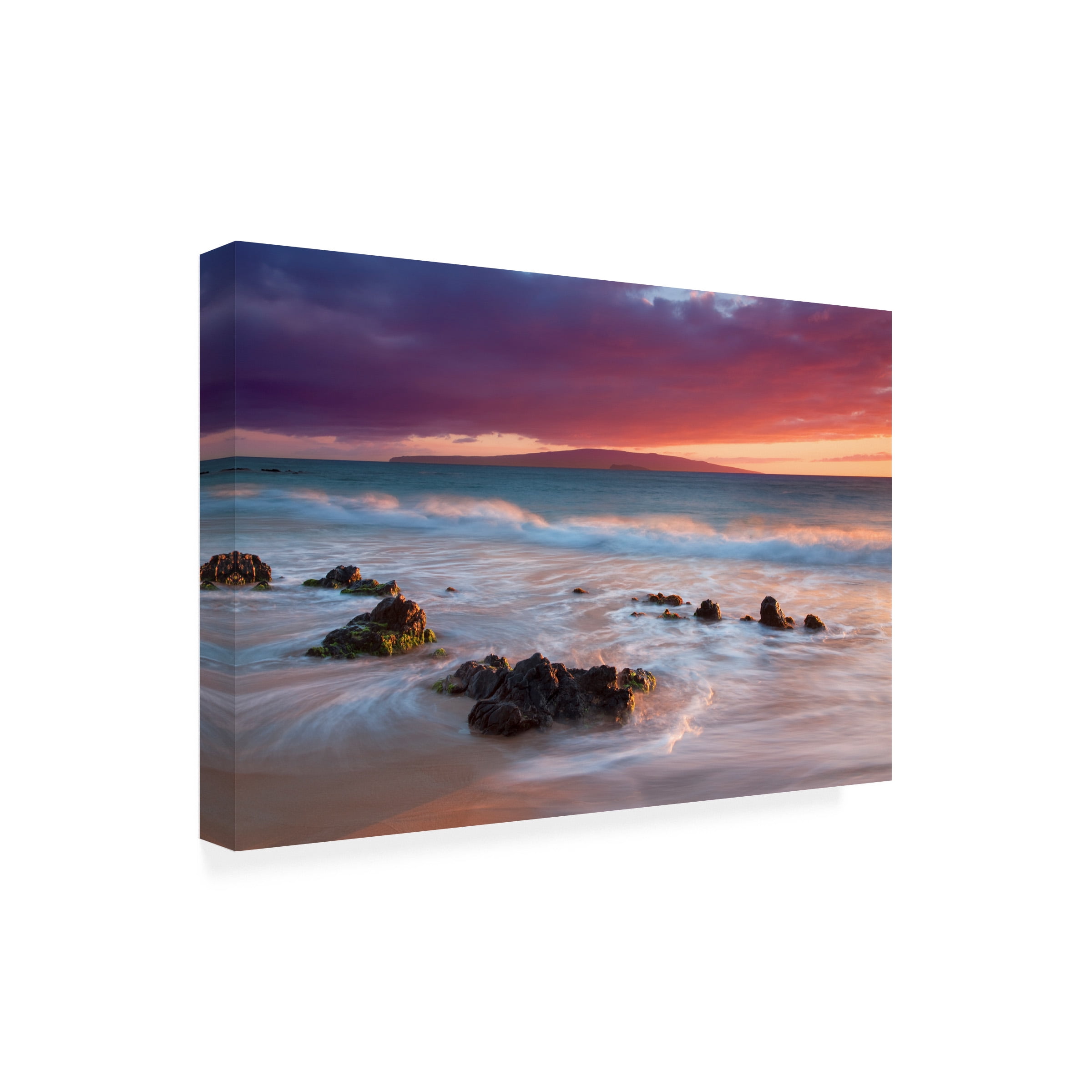 Dennis Frates 'Waves 3' Canvas Art