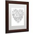 thumbnail image 2 of Trademark Fine Art "Big Beautiful Blossoms 13" Canvas Art by Hello Angel, White Matte, Wood Frame, 2 of 4