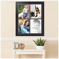 thumbnail image 2 of ArtToFrames Collage Photo Picture Frame with 4 - 11x14 Openings, Framed in Black with Black and Black Mats (CDM-3926-1), 2 of 8