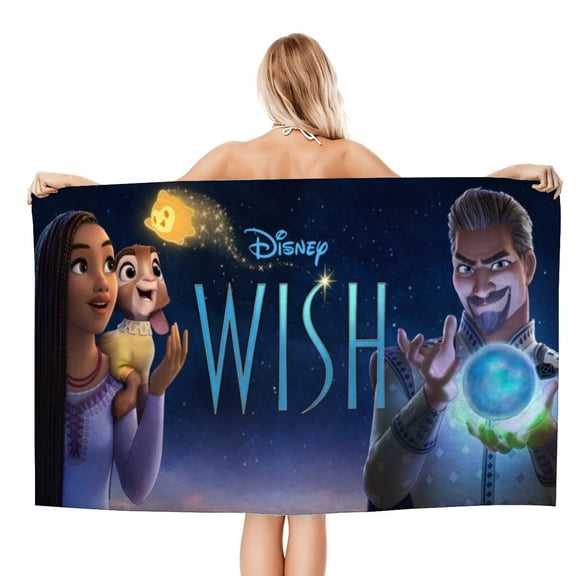 Wish Movie 2023 Gifts Beach Towel for Women Girl Birthday Inspired Fan Bath Outdoor Music Lover
