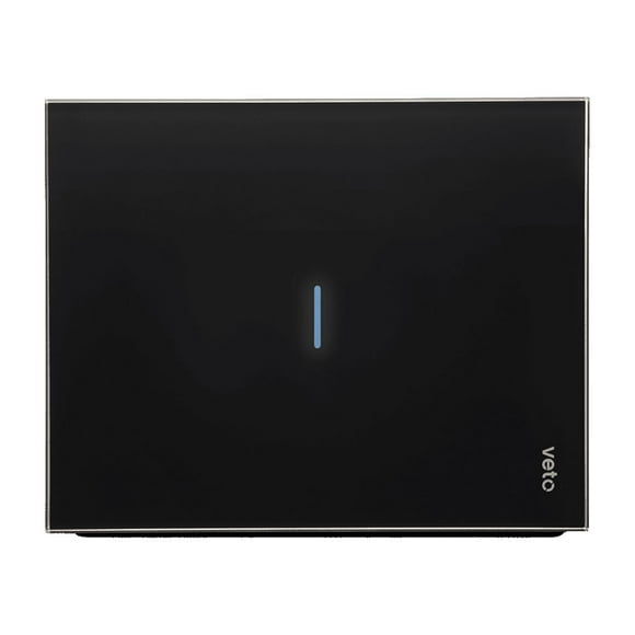 Interruptor Inteligente Simple Wifi VETO Negro
