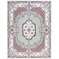 thumbnail image 2 of SAFAVIEH Bellagio Chandler Floral Wool Area Rug, Light Green/Ivory, 8' x 10', 2 of 13