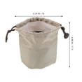 thumbnail image 2 of BEADCEST Reemplazo De Organizador Para De En Material PU Beige Para Uso Diario Y Viajes, 2 of 6