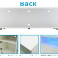 thumbnail image 5 of Modern White Tv Stand With Led Lights, Large Storage And Adjustable Shelves For 32-60 Inch Tvs, 3-level Led Lights Structure &, 5 of 6
