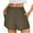Brown, variant on Admvng Shorts for Women Trendy Plus Size Shorts with Pockets Casual Shorts for Walking Athletic S-3XL