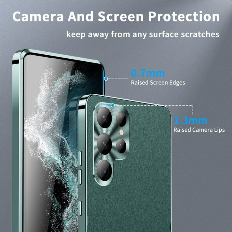 Haobuy for Samsung Galaxy S24 Ultra / S24 Plus/ S24 Clear Case Crystal Soft  TPU Slim Drop Protection Transparent Cover