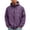 Purple, variant on GrmtClth Men's Hooded Windbreaker Jacket, Lightweight Full Zip Up Rain Jacket with Pockets, Water-Resistant Casual Outerwear Sun Protection Clothing Army Green L