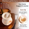 thumbnail image 3 of TRUMIRI Cinnamon Scented Wax Melts - Made with Non Toxic Soy Wax and Essential Oils - Long Lasting Strong Scent Pet Safe Candle Wax Cubes Tarts for Warmers Pack of 4 - Fall Christmas, 3 of 7