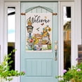 thumbnail image 3 of Spring Flag 28 X 40 Double Sided, Large Gnome Welcome Garden Flag for Outdoor, Decorative House Flag, Spring Summer Burlap Garden Gnome Decor, Farmhouse Seasonal Spring Garden Flag for Yard Outside, 3 of 6