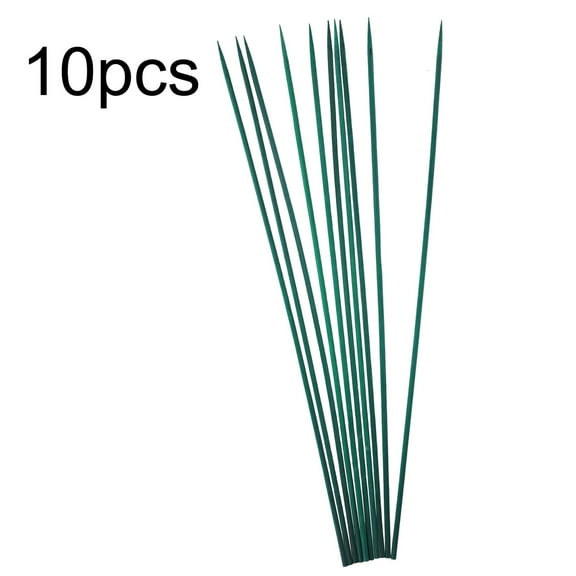 40cm Green Plant Support Sticks Canes For Flowers Garden