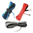thumbnail image 4 of 4.8MM*15M(2.5 tons) Synthetic Winch Rope Line Recovery Cable For ATV UTV Truck Boat Winch Towing Rope ,Wide Applicability, 4 of 5