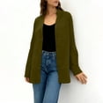 thumbnail image 4 of Horkkom Button Down Shirts for Women V Neck Tunic Long Sleeve Shirts Casual Loose Work Dress Shirts XL, 4 of 6