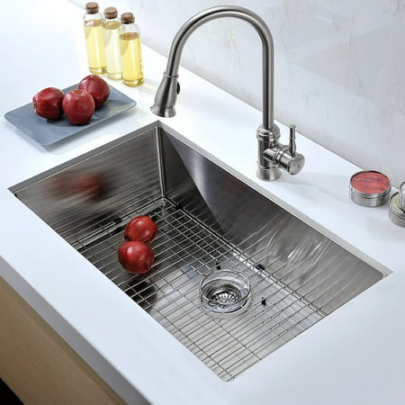 Anzzi Vanguard 32 L X 19 W Single Bowl Undermount Kitchen Sink Anzzi Vanguard 32 L X 19 W Single Bowl Undermount Kitchen Sink