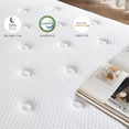 thumbnail image 3 of King Size Mattress - 12 inches Gel Memory Foam Hybrid Mattress in a Box, King Mattress with Pocket Springs, Medium Firm, Pressure Relief & Motion Isolation, 365 Nights Trial, CertiPUR US Certified, 3 of 8
