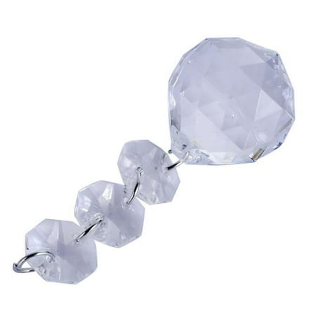 

Nitouy 10Pcs Acrylic Crystal Bead Garland Chandelier Hanging Wedding Party Decor