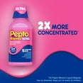 thumbnail image 5 of Pepto Bismol Ultra 5 Symptom Stomach Relief Liquid, Original, 12 oz, 5 of 10