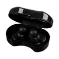 thumbnail image 3 of Tapones para los oídos para nadar, tapones para los oídos de silicona para dormir, para bucear, deportes acuáticos, cortar Negro, 3 of 8