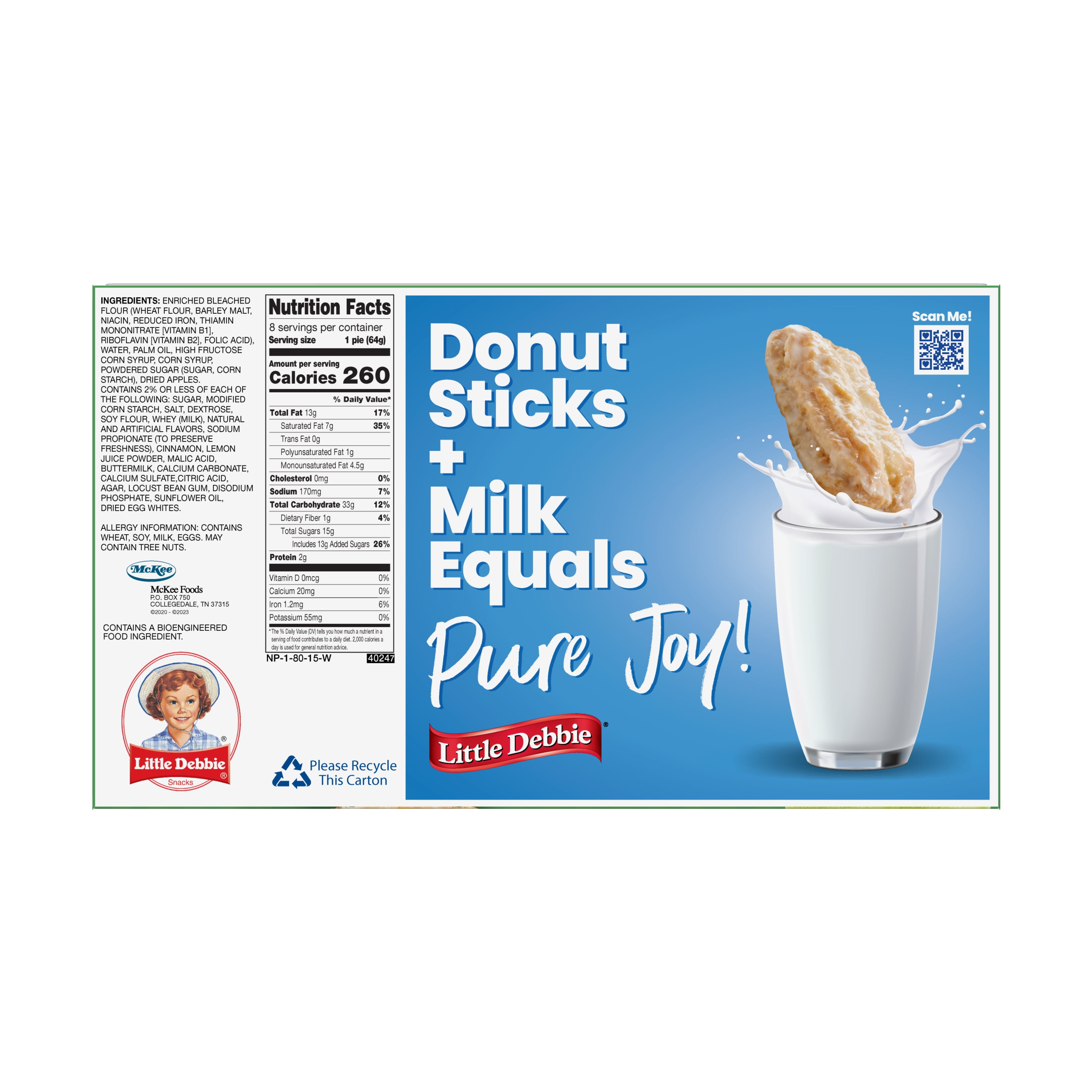 Little Debbie Apple Fruit Pies, 18.04 oz (8 Count)