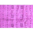 thumbnail image 1 of Ahgly Company Indoor Rectangle Abstract Purple Contemporary Area Rugs, 5' x 7', 1 of 4