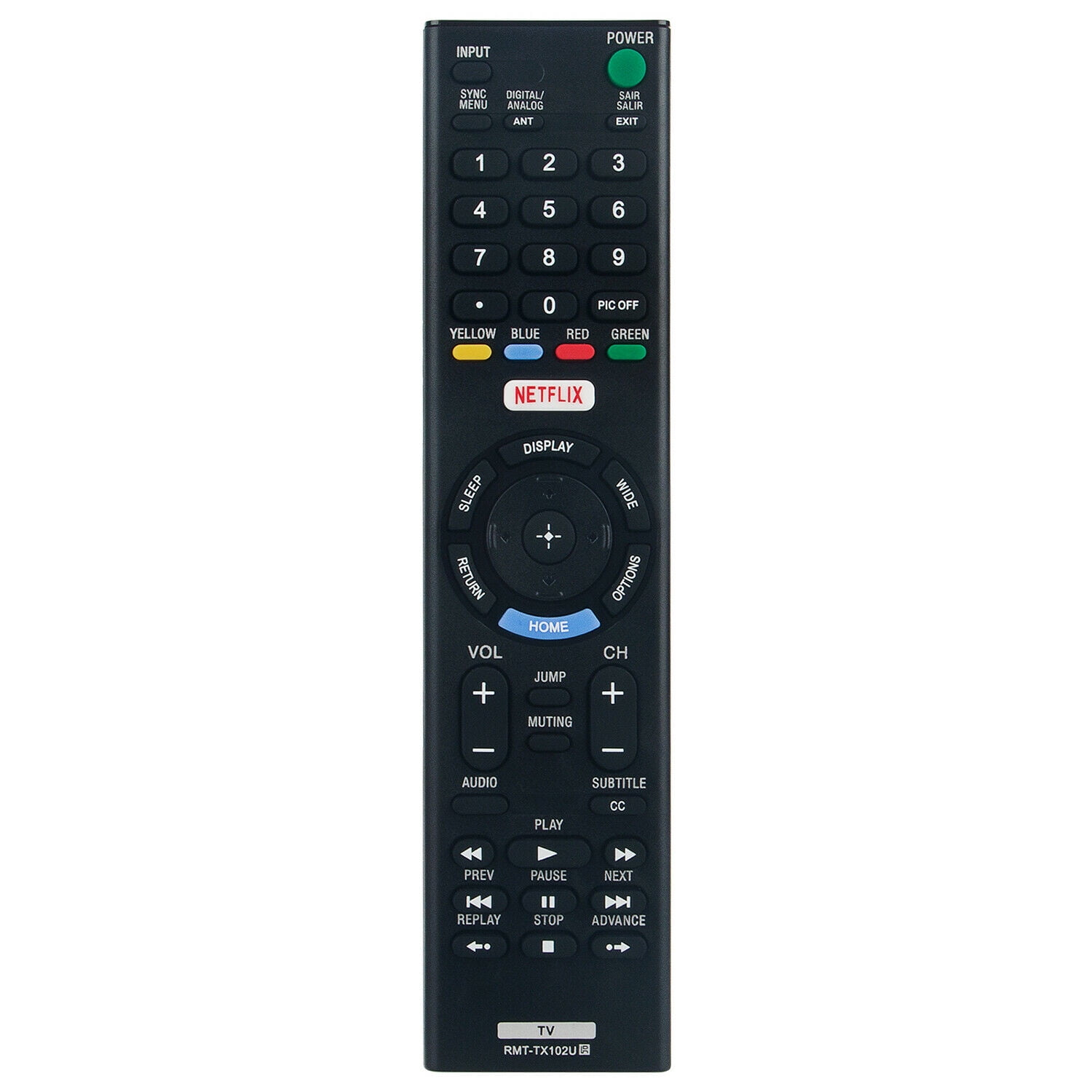 New Infrared IR Remote Control RMTTX102U for Sony TV KDL48R550C KDL