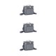 thumbnail image 4 of Yuarrent Bolsa de lonchera de poliéster Peso ligero Durable Fácil de limpiar Aislamiento térmico Multifuncional Gris Type1 NO1, 4 of 6