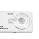 thumbnail image 2 of 12MP 1080P Digital Camera 2.4in TFT Screen 16X Zoom Auto Focus Pocket Digital Camera for Student Vlog White, 2 of 4