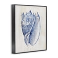 thumbnail image 2 of Stupell Industries Coastal Nautical Soft Blue Conch Black Framed Giclee Art, 11 x 14, by Susan Arnot, 2 of 7
