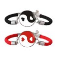 thumbnail image 1 of Pulsera Sun Moon 2 Piezas Acero Inoxidable para Mujeres Y Hombres Regalo El Día San Valentín, 1 of 9