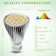 thumbnail image 3 of Paquete de 4 bombillas LED para cultivo de 30 W, espectro completo, E26, de Milyn, 3 of 7