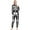 Mom-Black29, variant on Vividxx Family Matching Holiday Pajamas Men Halloween Parent Child Outfit White Skeleton Hooded Zipper Home Jumpsuit For Dad Comfortable
