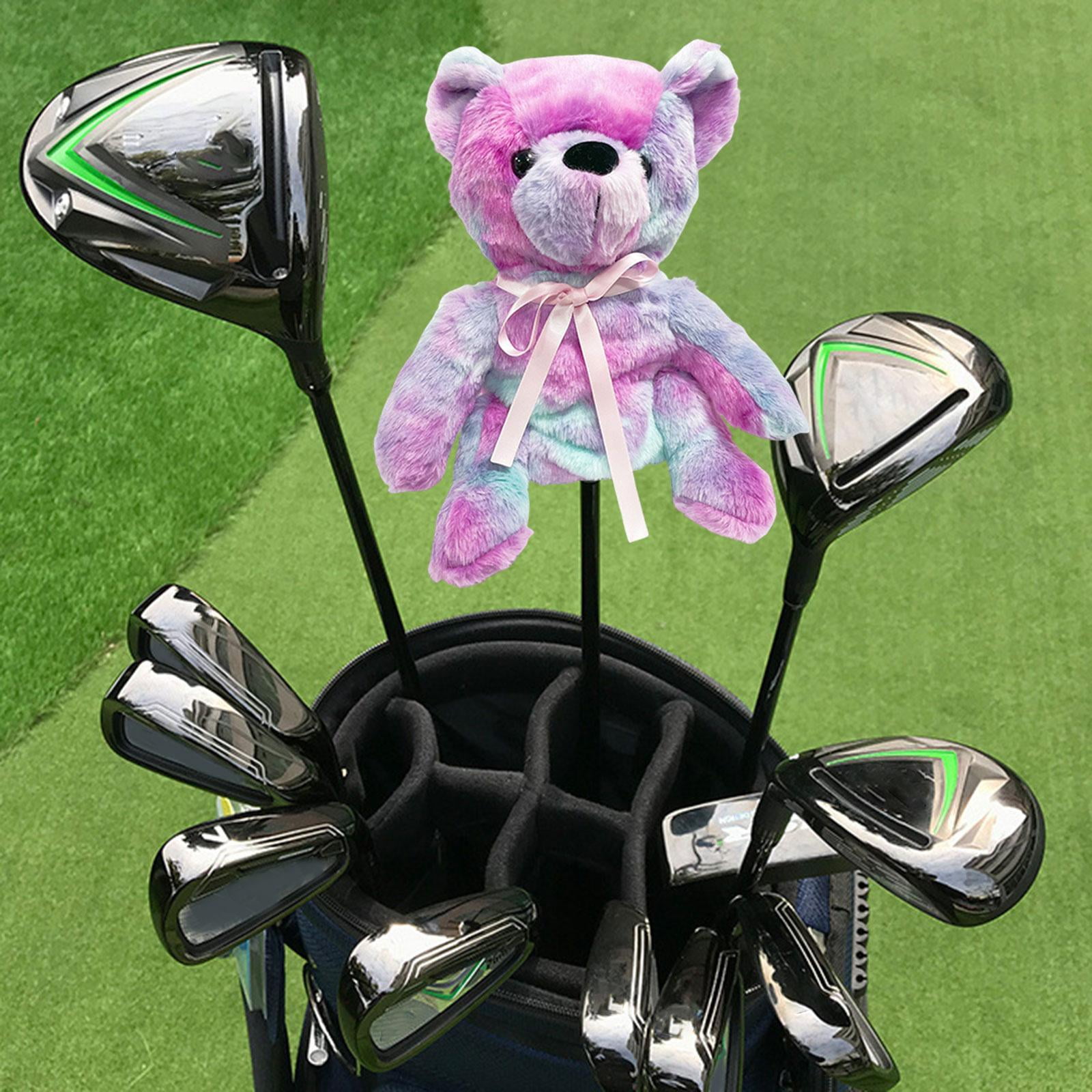harayaa Durable Golf Club Head Cover Driver Woods Headcovers Long Neck Protective Covers style C
